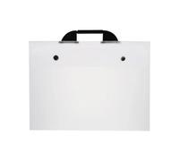 predolo Borsa per artistico con manico, borsa portatile e pratica per il trasporto, custodia per artistico su tela, disegno, poster, A2