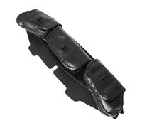 predolo Borsa per parabrezza in pelle PU professionale pratica multifunzionale facile da installare, durevole, borsa portautensili