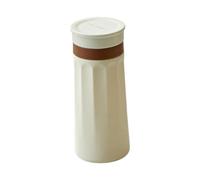 predolo Bottiglia per cubetti di ghiaccio, contenitore per bevande con coperchio a prova di perdite, borraccia portatile con ghiaccio per, durante, Caffè Bianco