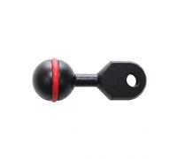 predolo Braccio Luce Fotocamera Subacquea Fotografia Subacquea Supporto Illuminazione Sferico Staffa Regolabile in Lega di Alluminio per, Nero, 1.8 Pollici 68mm