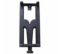 predolo Bruciatore a H Originale | Pezzo di Ricambio per Stufa, Bruciatore in Ghisa, 407x156x76mm