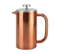 predolo Caffettiera a Stantuffo 1000 Ml a Doppia Parete Caffettiera a Stantuffo Termico Pressa Francese per Campeggio, Ufficio,
