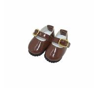 predolo Calzature per Bambole da 30 Cm Stile Casual Scarpe da Bambola Combinabili Scarpette in Vernice per Bambole , Marrone , Std 1/6 Bjd