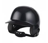 predolo Casco da Baseball con Maschera Facciale Costruzione Robusta Casco da Baseball con Maschera Design Leggero per Giovani, Adulti, Nero, Adulto