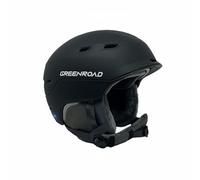 predolo Casco da Discesa Resistente Agli Urti Casco da Snowboard Imbottitura Calda Attrezzatura Protettiva per Donne, Professionisti, Nero, M