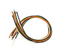 predolo Cavo per chitarra elettrica e basso, cavo di collegamento per strumenti, filo per chitarra flessibile in rame stagnato AWG22 con ritorno a pressione
