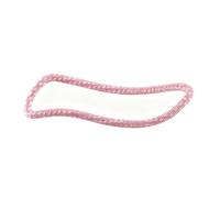 predolo Cerchio Ginnico Pieghevole Salvaspazio Cerchio a Molla Pieghevole Resistente Anello Addominale Pesato, Rosa, 3.0 Libbre