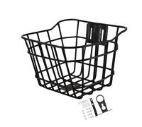 predolo Cestino per Bicicletta per Bambini, Cestino Portaoggetti, Cestino Anteriore, in Ferro, Resistente, per Biciclette di Ragazzi E Ragazze, per Parco, 18 cm x 15 cm x 16.5