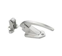 predolo Chiusura per Porta, Maniglia in Metallo Resistente, Pezzo di Ricambio, Maniglia Incassata per Forni, Guarnizione per Porta, 4,3 centimetri