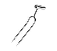 predolo Coltivatore Manuale da Giardino, Robusto, per trapianti, a Due Punte, ergonomico e Senza Sforzo, per arieggiare Il Terreno.