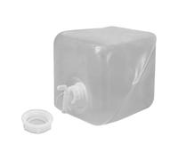 predolo Contenitore per Acqua Pieghevole, Borraccia Pieghevole per Emergenza, Escursionismo, Barbecue, 10l con Rubinetto