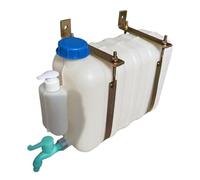 predolo Contenitore per acqua sospeso per camion, portatile, salvaspazio, facile da installare, pratico con dispenser di sapone, robusto per autisti, L
