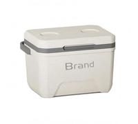 predolo Contenitore Termico Portatile Borsa Frigo Scatola Ghiacciaia con Apribottiglie E Panetto Ghiaccio 500 Ml Struttura HDPE PU PP Facile da Trasportare, Bianco