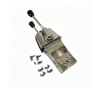 predolo Controllo Acceleratore Cambio Barca Robusto Comando Acceleratore da Barca Finitura Cromata Maniglia Cambio Marino in Acciaio, Stainless Steel 2h4p