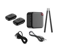 predolo Convertitore audio per altoparlanti 2 in 1, batteria ad elettrica, bacchette per esercitarsi