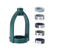 predolo Convertitore Trapano a Colonna Portatile Punzonatrice a Mortasa Ferro Robusto Utensile da Officina per Falegnami, Laboratorio, Set Completo