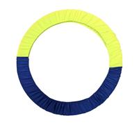 predolo Copertura Protettiva per Cerchio da Ginnastica Ritmica, Resistente all'Usura, Facile da installare, Accessorio per Attrezzatura da Calisthenics, Blu Giallo