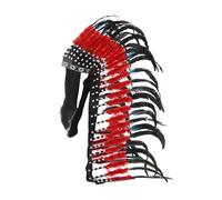 predolo Copricapo indiano, accessorio per vestire, decorazione per la casa, artigianato, copricapo, fascia per capelli per danza, spettacolo
