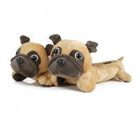 predolo Coprilama Peluche a Forma di Animale Elastico Coprilama Morbidi per Pattini Traspirante Protezioni Ice Skate Guard Assorbenti per Bambini, Shar Pei