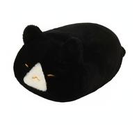 predolo Cuscino Peluche a Forma di Gatto Carino Peluche Gatto Morbido Espressioni Carine Cuscino Micio Paffuto per Amanti Dei Gatti, Ragazze, Mucc Gatto