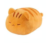 predolo Cuscino Peluche a Forma di Gatto Carino Peluche Gatto Morbido Espressioni Carine Cuscino Micio Paffuto per Amanti Dei Gatti, Ragazze, Gatto Arancione