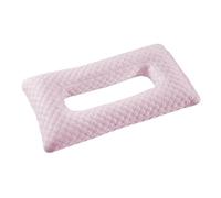 predolo Cuscino per Piercing Guanciale Laterale Cuscino con Buco Protezione Orecchio Compatto E Portatile con Fodera Rimovibile Adatto per L'Uso a Casa E in, Rosa