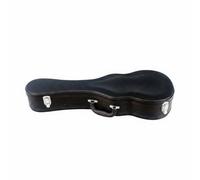 predolo Custodia in Legno per Ukulele, Resistente Agli Urti, Custodia Rigida per Ukulele, Protezione Antiurto Accessorio, Strumento Musicale per Viaggio, Concerti, 23 Pollici, Palma Nera