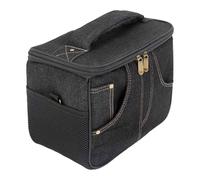 predolo Custodia per amplificatore per chitarra, borsa da viaggio, multifunzionale, antiscivolo, organizer per altoparlanti, borsa da concerto per chitarrista, Nero 25x13x18cm