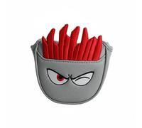 predolo Custodia Putter Fritto Facile da Riconoscere Copritesta Golf Patatine Alla Moda Accessorio Sportivo per Golfisti, Green, Grigio