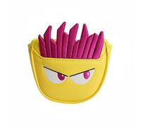 predolo Custodia Putter Fritto Facile da Riconoscere Copritesta Golf Patatine Alla Moda Accessorio Sportivo per Golfisti, Green, Giallo