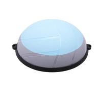 predolo Equilibrio Semisfera Base Nera Half Ball Fitness Testurizzata Palla Ginnastica Semisferica, Grigio + Blu