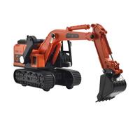 predolo Escavatore Giocattolo, Escavatore, Veicolo da Costruzione, Modello in Lega interattivo Realistico, Regalo di Compleanno, Camion da Costruzione, Orangina