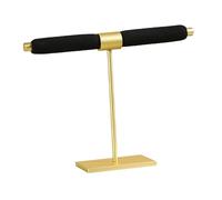 predolo Espositore per Anelli Multifunzionale con Base in Metallo Stabile per Gioielli, espositore per Anelli da Tavolo per Negozi, Negozi di Articoli da, Nero