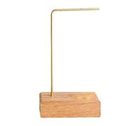 predolo Espositore per gioielli, espositore per orecchini, contenitore multiuso per orecchini, organizer per gioielli per orecchini, Colore Del Legno