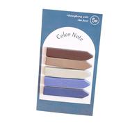 predolo Etichette per libri di note adesive, strisce di evidenziatori scritti a mano, etichette per note per cataloghi e file di contabilità manuale, B