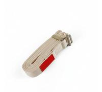 predolo Fascia da Stretching per Allineamento Leggero e Portatile Cinghia da Stretching Anti-Pilling Cintura per Stretching per Principianti, Beige, 4M