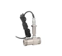 predolo Flussimetro Digitale a Turbina Preciso, DN25, Tipo A, Flusso 1-10 M3/H, Segnale Impulso NPN, Alimentazione DC12-24V, Filettatura G5/4
