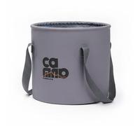 predolo Folding Wash Basin Bacinella Pieghevole Secchio Portatile Ciotola da Lavaggio Contenitore Acqua con Poliestere Pvc Spessa Struttura Stabile, Verde Militare, 20L Grande
