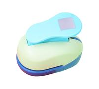 predolo Forniture per fustelle per carta con bordo stampato per la scrittura di, fustelle per carta multifunzionali, portatili, leggere e professionali, Blu, 9 Cm X 5.6 Cm X 7.2