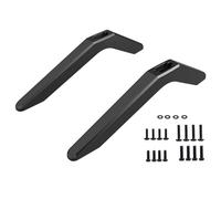 predolo Gambe per Supporto TV, Piedini per da 32" a 65" con Viti, raccordi Antiscivolo di Ricambio, Piano del Tavolo per Schermo Piatto LED