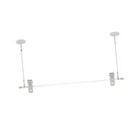 predolo Gancio per Cartello da Soffitto. Supporto per Cartello da Soffitto per Appendere Quadri, Asta per Bandiera, Catena, Corda, Supporto per Banner