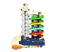 predolo Gara, Parcheggio per Auto da Corsa, Giocattolo Educativo Interattivo per Bambini di 4, 5 E 6 Anni, 5 Scale