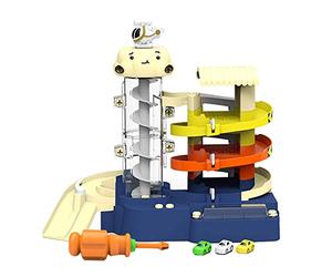 predolo Gara, Parcheggio per Auto da Corsa, Giocattolo Educativo Interattivo per Bambini di 4, 5 E 6 Anni, 3 Scale