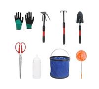predolo Giocattoli da Spiaggia per Bambini, Giocattoli da Sabbia, Attrezzi da Giardino, forcone per Raccogliere Conchiglie, Giocattolo da Scavare, L