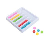predolo Giocattoli per l'ordinamento dei colori, giocattoli sensoriali, gioco per l'ordinamento delle palline, giocattolo per l'apprendimento