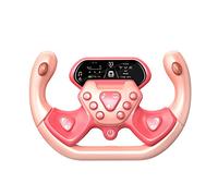 predolo Giocattolo del Volante di Guida simulato da Corsa, con 1880 musiche Giochi di Imitazione Giocattoli educativi per l'apprendimento Ragazze Ragazzi,