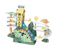 predolo Giocattolo per arrampicarsi sulle scale di dinosauro, set di dinosauri per giochi di pista a caccia elettrica, dinosauro giocattolo sulle