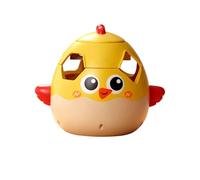 predolo Gioco di abbinamento di forme con scatola per l'ordinamento, attività prescolare, allenamento del cervello, giocattolo educativo per bambini, Pulcino