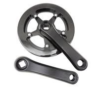 predolo Guarnitura per Bicicletta con Foro Quadrato, Protezione per Catena, Parti per Biciclette per Bambini ad Alta Resistenza, 32t 114mm