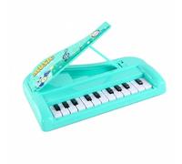 predolo Kids Learning Piano Pianoforte Giocattolo per Bambini Tastiera Elettronica Pianola Didattica 22 Tasti con Sviluppa , Verde , Organo Elettronico Giocattolo Per Bambini